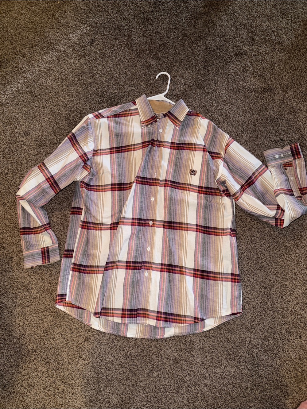 Men’s heavier button down shirt